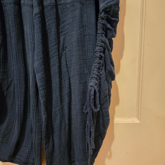 Out From Under Aliya Oversized Cinched Navy Blue Lounge Pant - NWT - Size M - Picture 7 of 7